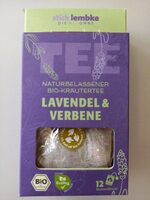 Naturbelassener Bio-Kröutertee Lavendel & Verbene