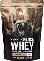 Nu3 Performance Whey, Iced Coffee, Pulver