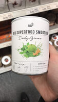 Nu3 Bio Superfood Smoothie, Daily Greens, Pulver