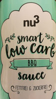 Nu3 Smart Low Carb Sauce, BBQ, 2 X