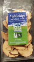 Apfelchips, getrocknet, natur