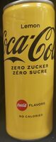 Coke Zero Lemon