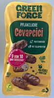 Pflanzliche Cevapcici