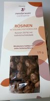 Rosinen in Vollmilchschokolade