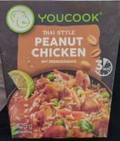 Thai Style Peanut Chicken mit Erdnusssauce