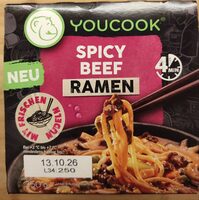 Nudelsuppe mit Rinderhackfleisch & Gemüse
