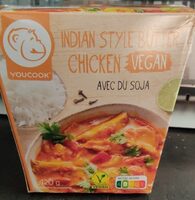 Indiana style butter chicken vegan