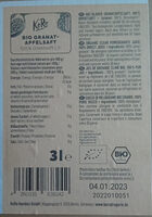 Koro Granatapfel Saft bio