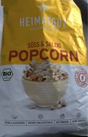 Popcorn süss & salzig