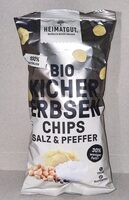 Bio-Kichererbsen-Chips - Salz & Pfeffer