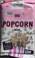 Bio-Popcorn für die Mikrowelle, gesüßt