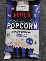 Bio-Popcorn für die Mikrowelle, salzig