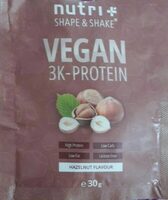Vegan 3K-Protein Haselnut
