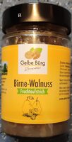 Birne-Walnuss-Fruchtaufstrich