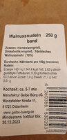 Walnussnudeln