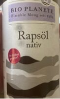 Rapsöl nativ