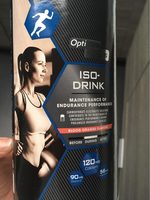 Optisana Iso drink Blutorange