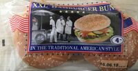 XXL Hamburger Buns, Mit Sesam