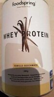 Whey protein vanille