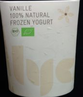 Vanille 100% Natural Frozen Yogurt