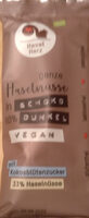 Ganze Haselnüsse in Schoko dunkel