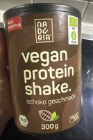 Vegan protein shake Schoko