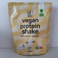 Vegan protein shake bourbon vanille