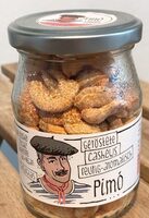 Pimo – geröstete Bio-Cashews feurig-aromatisch im Pfandglas