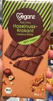Haselnuss-Krokant : Rice Choc : vegan