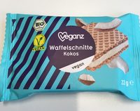 Waffelschnitte Kokos