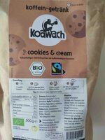 Koffein-Getränk Typ cookies & cream