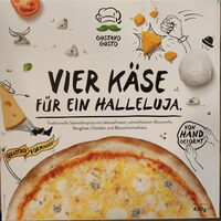Vier Käse für ein Halleluja - Pizza Quattro Formaggi