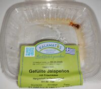 Gefüllte Jalapeños mit Frischkäse