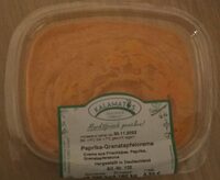Paprika-Granatapfelcreme