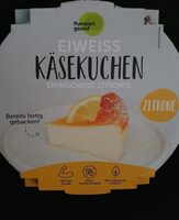 Eiweiß-Käsekuchen Zitrone