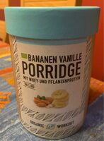 Bananen vanille porridge