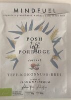 Posh teff porridge