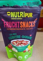 Fruchtsnacks - Erdbeere-Banane