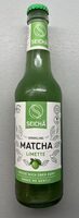 Matcha tea with limette flavor