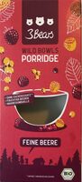 Wild Bowls Porridge Feine Beere