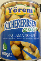 Kichererbsen gekocht