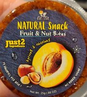 Fruit & Nut bites (Bouchée à l'abricot et noisette)