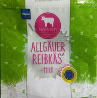 Allgäuer Reibkäs mild