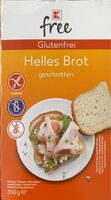 Glutenfrei Halles Brot geschnitten