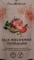 Soja Bolognese