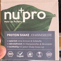 Protein Shake Johannesbeere
