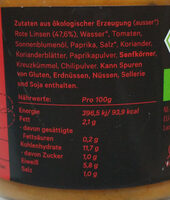 Red Rocks - Rote Linsen Daal