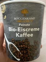 Feinste Bio-Eiscreme Kaffee