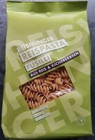 Nudeln, Fusilli Reis u. Kichererbsen