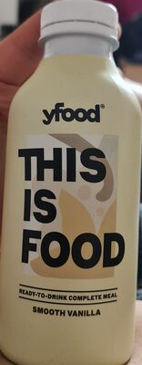 Ready-to-drink complete meal smooth vanilla flavour